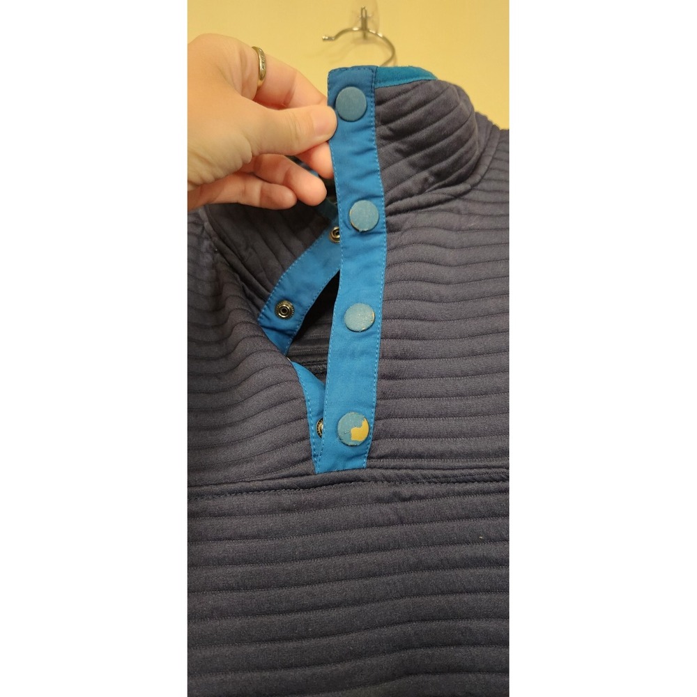Gerry 1/4 Button Jacket‎ Blue Mens Size Medium - Picture 2 of 5